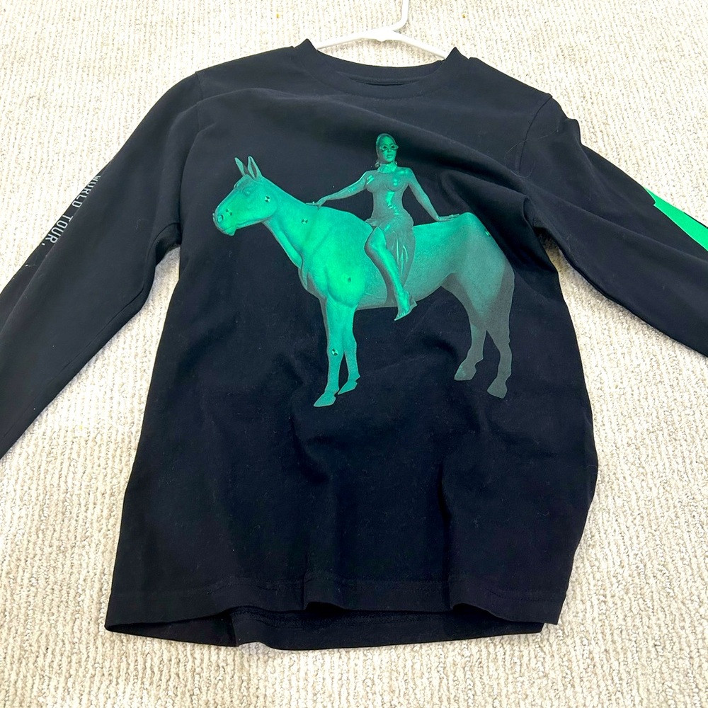 Beyoncé Renaissance 2023 Tour concert black long sleeve T-shirt